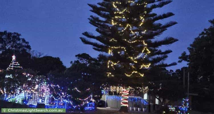 Christmas Light display at 49 Nanovich Avenue, Girrawheen