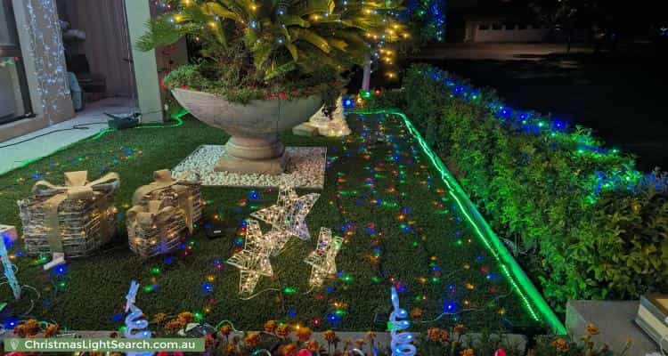 Christmas Light display at 78 Northerly Drive, Harrisdale