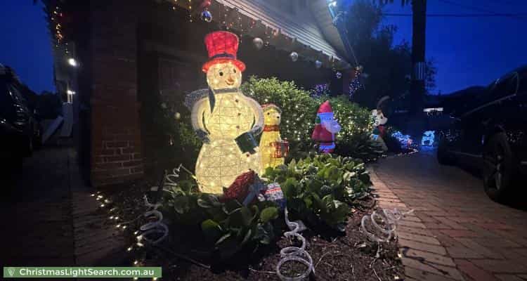 Christmas Light display at 28 Park Street, Moonee Ponds