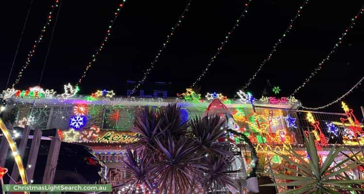 Christmas Light display at 11 Rawdon Court, Boronia