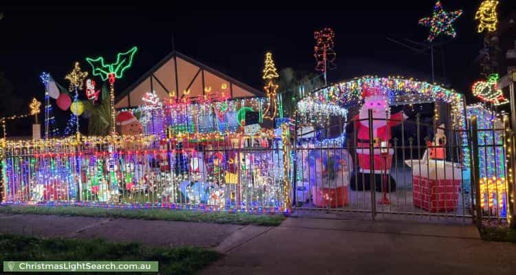 Christmas Light display at  Belmore Terrace, Woodville Park