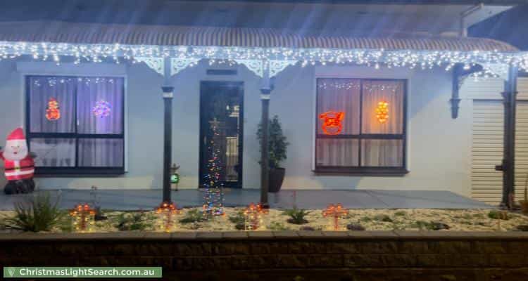 Christmas Light display at 32 May Street, Birkenhead