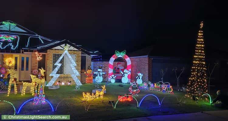 Christmas Light display at 27 Basico Avenue, Sinagra