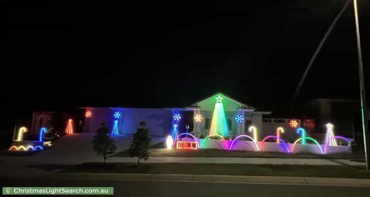 Christmas Light display at 31 Fairmount Circuit, Yarrabilba