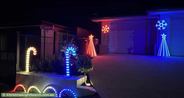 Christmas Light display at 31 Fairmount Circuit, Yarrabilba
