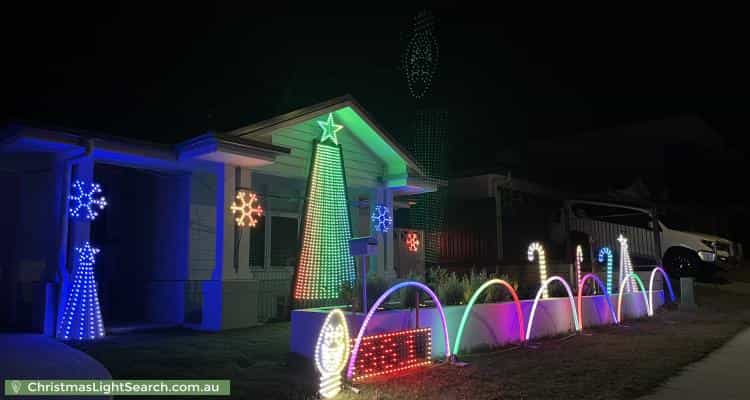 Christmas Light display at 31 Fairmount Circuit, Yarrabilba