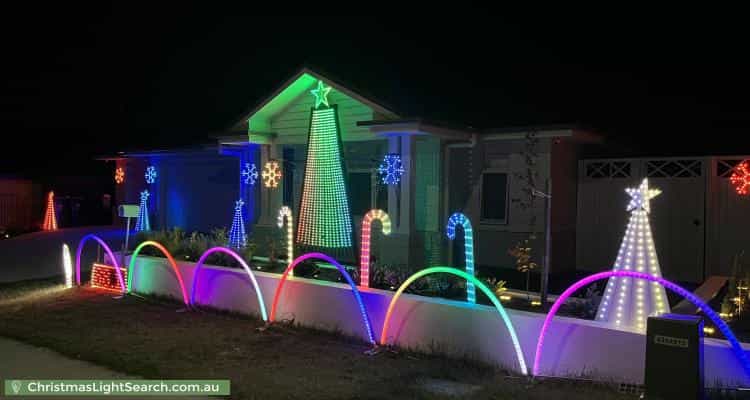Christmas Light display at 31 Fairmount Circuit, Yarrabilba