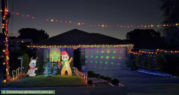 Christmas Light display at 1A Murray Street, Ridgehaven