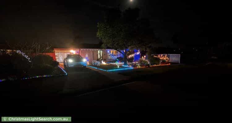 Christmas Light display at 3 Oswin Court, Morphett Vale