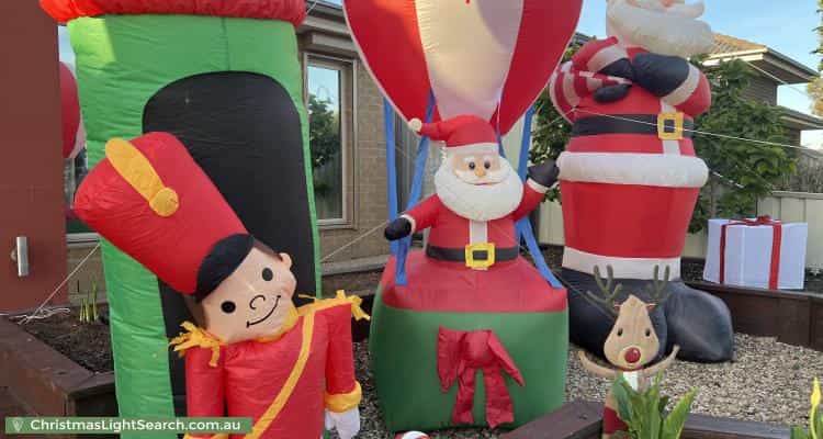 Christmas Light display at 5 Braid Court, Truganina