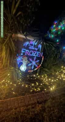 Christmas Light display at 28 Northridge Court, Wynn Vale
