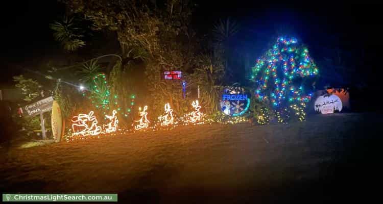 Christmas Light display at 28 Northridge Court, Wynn Vale