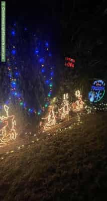 Christmas Light display at 28 Northridge Court, Wynn Vale