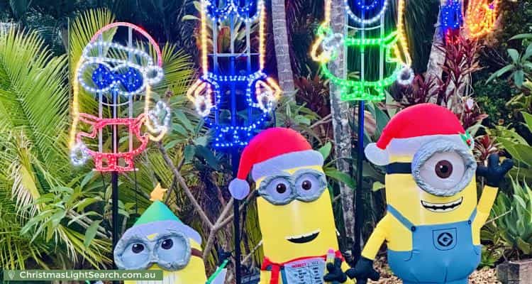 Christmas Light display at 30 Sambit Street, Tanah Merah
