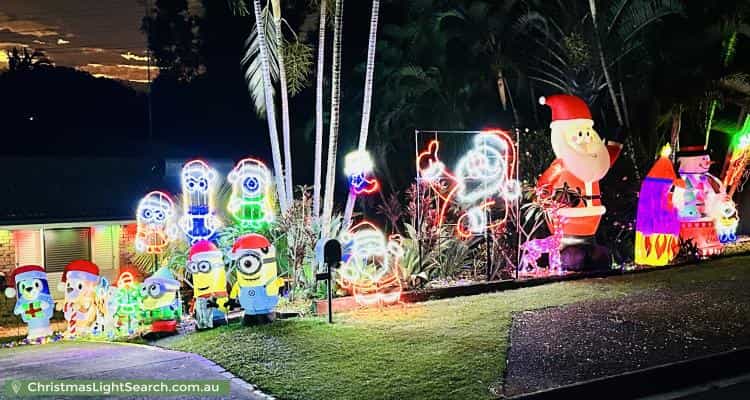 Christmas Light display at 30 Sambit Street, Tanah Merah
