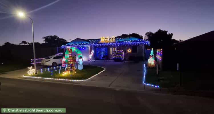 Christmas Light display at 9 Thom Road, Lang Lang