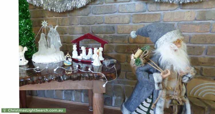 Christmas Light display at 5 Christmas Lane, Lobethal