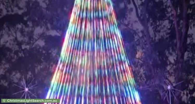 Christmas Light display at 150 Reichelt Avenue, Montmorency