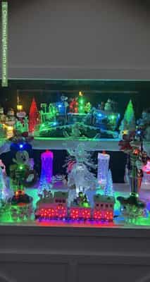 Christmas Light display at 143 Langford Avenue, Langford