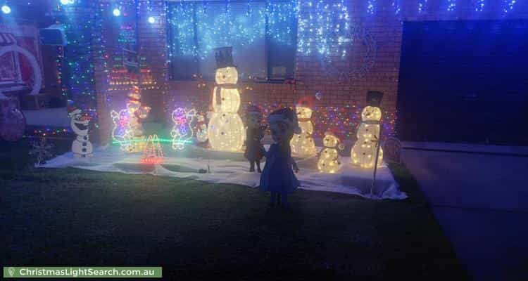 Christmas Light display at 31 Coghlan Crescent, Doonside