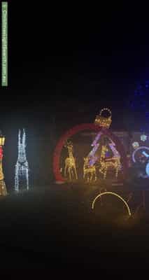 Christmas Light display at 4 Reims Lane, Port Kennedy