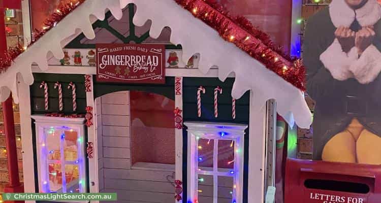 Christmas Light display at 64 Chatsworth Road, Saint Clair