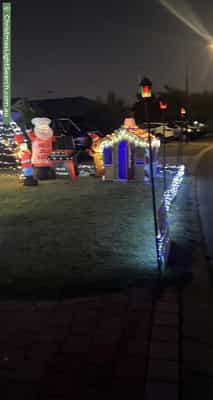 Christmas Light display at 64 Grand Paradiso Parade, Merriwa