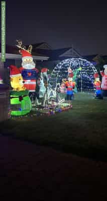 Christmas Light display at 64 Grand Paradiso Parade, Merriwa