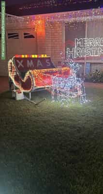 Christmas Light display at 64 Grand Paradiso Parade, Merriwa