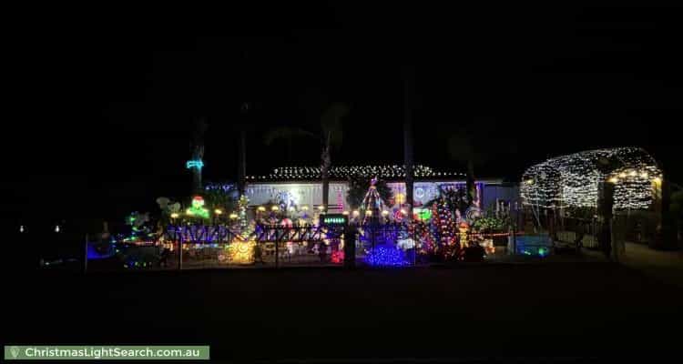 Christmas Light display at 59 Ridge Road, Murray Bridge