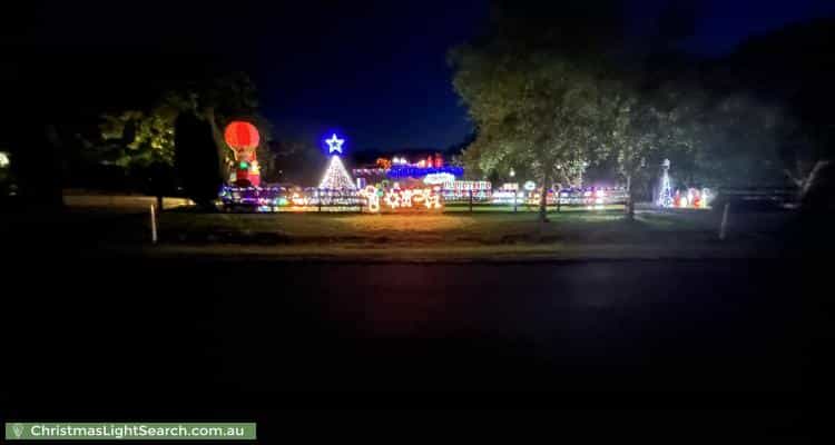 Christmas Light display at 9 Quentin Court, Drouin