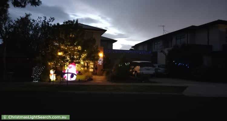 Christmas Light display at 5 Fawkner Crescent, Keilor East