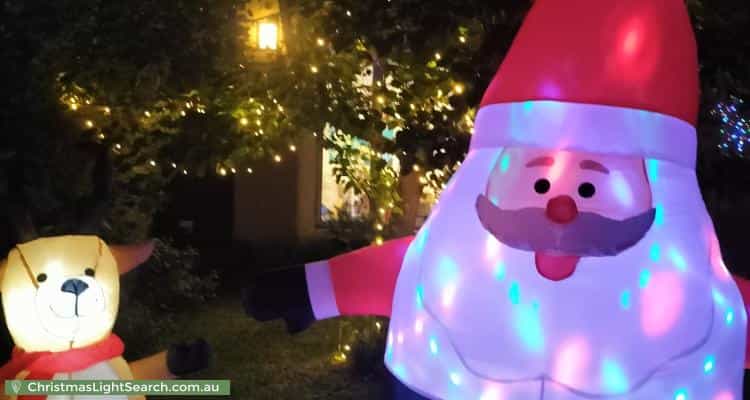 Christmas Light display at 5 Fawkner Crescent, Keilor East
