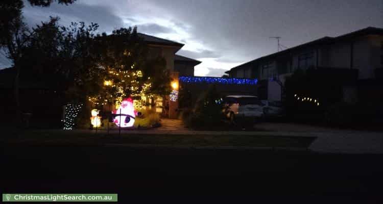 Christmas Light display at 5 Fawkner Crescent, Keilor East