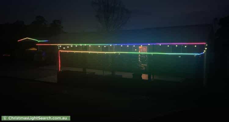 Christmas Light display at 32 Fern Street, Blackbutt
