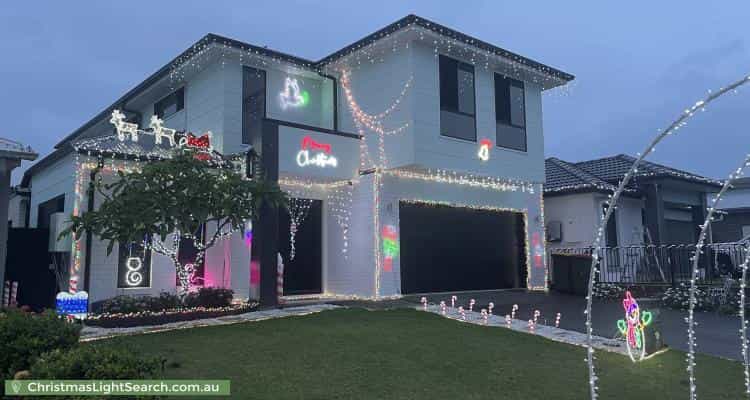 Christmas Light display at 56 Victory Drive, Griffin