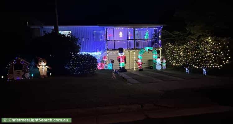 Christmas Light display at 85 Robert Street, Labrador