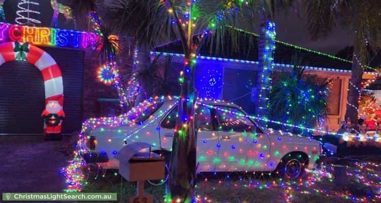 Christmas Light display at 53 Lawless Drive, Cranbourne North
