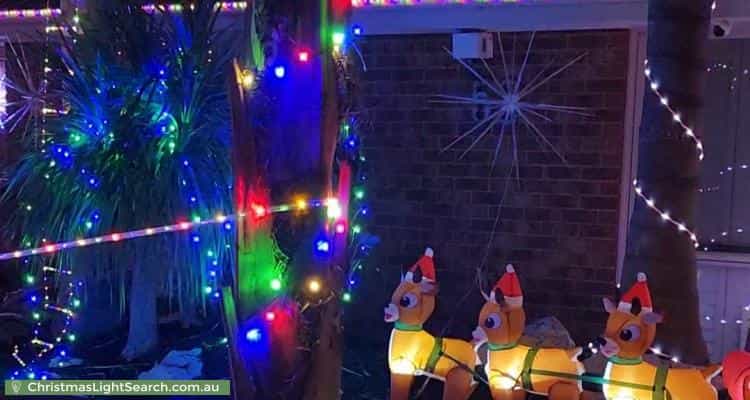 Christmas Light display at 53 Lawless Drive, Cranbourne North