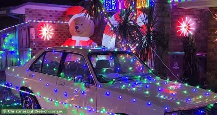Christmas Light display at 53 Lawless Drive, Cranbourne North