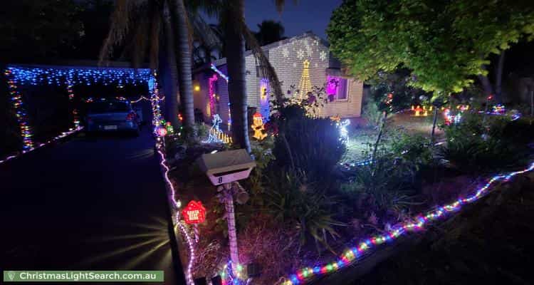 Christmas Light display at 8 Morris Street, Morphett Vale