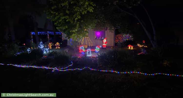 Christmas Light display at 8 Morris Street, Morphett Vale