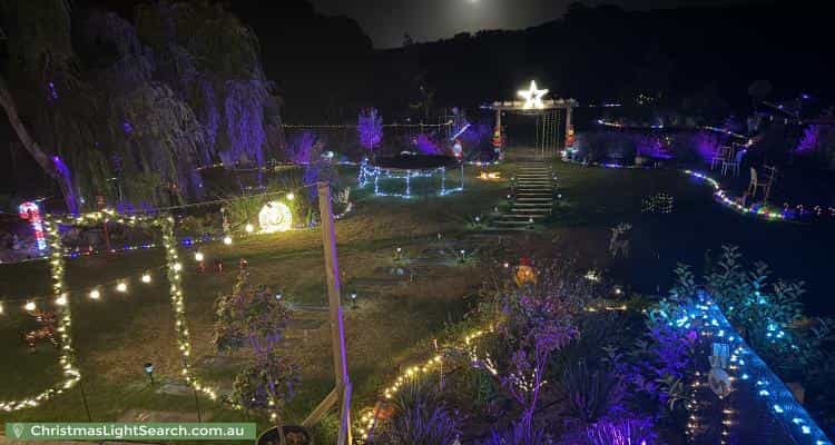 Christmas Light display at 155 Ulster Road, Yakamia