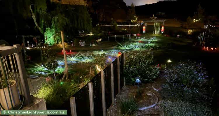 Christmas Light display at 155 Ulster Road, Yakamia
