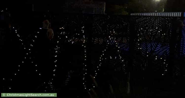 Christmas Light display at 155 Ulster Road, Yakamia
