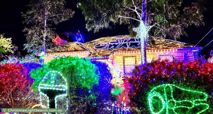 Christmas Light display at 30 Gardiner Avenue, Warradale