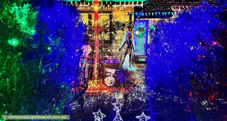 Christmas Light display at 30 Gardiner Avenue, Warradale