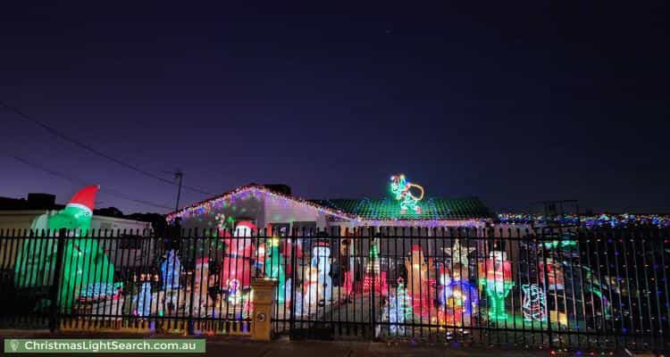Christmas Light display at  Illara Street, Salisbury North