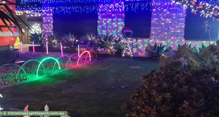 Christmas Light display at  Arkaba Street, Taperoo