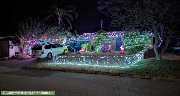 Christmas Light display at 23 McIlwaine Crescent, Noarlunga Downs